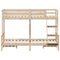 vidaXL Bunk Bed without Mattress 80x200/120x200 cm Solid Wood
