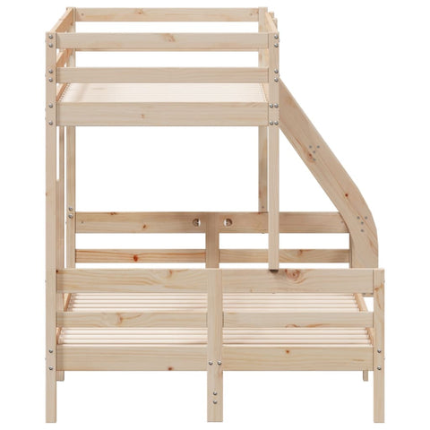 vidaXL Bunk Bed without Mattress 80x200/120x200 cm Solid Wood