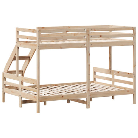 vidaXL Bunk Bed without Mattress 90x200/140x200 cm Solid Wood