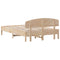 vidaXL Bed Frame without Mattress 140x200 cm Solid Wood Pine