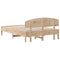 vidaXL Bed Frame without Mattress 140x190 cm Solid Wood Pine