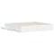 vidaXL Bed Frame with Drawers without Mattress White 200x200 cm