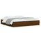 vidaXL Bed Frame with Drawers without Mattress Brown Oak 200x200 cm