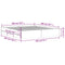 vidaXL Bed Frame with Drawers without Mattress Concrete Grey 180x200 cm Super King