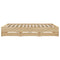 vidaXL Bed Frame with Drawers without Mattress Sonoma Oak 160x200 cm