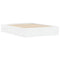 vidaXL Bed Frame with Drawers without Mattress White 150x200 cm King Size