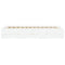 vidaXL Bed Frame with Drawers without Mattress White 150x200 cm King Size