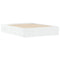 vidaXL Bed Frame with Drawers without Mattress White 150x200 cm King Size