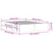 vidaXL Bed Frame with Drawers without Mattress Concrete Grey 150x200 cm King Size
