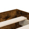vidaXL Bed Frame with Drawers without Mattress Smoked Oak 150x200 cm King Size