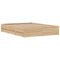 vidaXL Bed Frame with Drawers without Mattress Sonoma Oak 140x200 cm