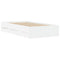 vidaXL Bed Frame with Drawers without Mattress White 90x200 cm
