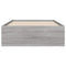 vidaXL Bed Frame with Drawers without Mattress Grey Sonoma 90x200 cm