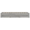 vidaXL Bed Frame with Drawers without Mattress Grey Sonoma 75x190 cm Small Single