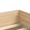 vidaXL Bed Frame with Drawers without Mattress Sonoma Oak 100x200 cm
