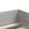 vidaXL Bed Frame with Drawers without Mattress Grey Sonoma 90x200 cm