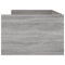 vidaXL Bed Frame with Drawers without Mattress Grey Sonoma 90x190 cm Single