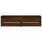 vidaXL Bed Frame without Mattress Brown Oak 75x190 cm Small Single Small Single