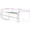 vidaXL Bed Frame without Mattress Brown Oak 75x190 cm Small Single Small Single
