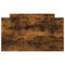 vidaXL Bed Frame with Drawers without Mattress Smoked Oak 100x200 cm