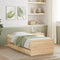 vidaXL Bed Frame with Drawers without Mattress Sonoma Oak 90x200 cm