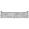 vidaXL Bed Frame with Drawers without Mattress Concrete Grey 90x200 cm