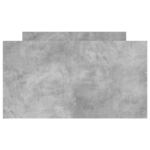 vidaXL Bed Frame with Drawers without Mattress Concrete Grey 90x200 cm