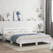 vidaXL Bed Frame without Mattress White 180x200 cm Super King