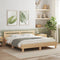 vidaXL Bed Frame without Mattress Sonoma Oak 160x200 cm