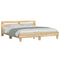 vidaXL Bed Frame without Mattress Sonoma Oak 160x200 cm