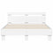 vidaXL Bed Frame without Mattress White 120x190 cm Small Double