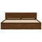 vidaXL Bed Frame without Mattress Brown Oak 200x200 cm