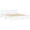 vidaXL Bed Frame without Mattress White 180x200 cm Super King