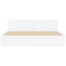 vidaXL Bed Frame without Mattress White 160x200 cm