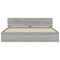 vidaXL Bed Frame without Mattress Grey Sonoma 160x200 cm