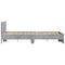 vidaXL Bed Frame without Mattress Concrete Grey 120x200 cm