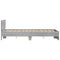 vidaXL Bed Frame without Mattress Grey Sonoma 120x200 cm