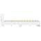 vidaXL Bed Frame with Headboard and LED White 140x200 cm
