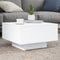 vidaXL Coffee Table White 55x55x31 cm Engineered Wood