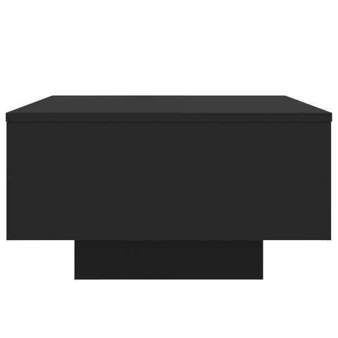 vidaXL Coffee Table Black 55x55x31 cm Engineered Wood