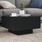 vidaXL Coffee Table Black 55x55x31 cm Engineered Wood