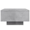 vidaXL Coffee Table Concrete Grey 55x55x31 cm Engineered Wood