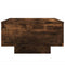 vidaXL Coffee Table Smoked Oak 55x55x31 cm Engineered Wood