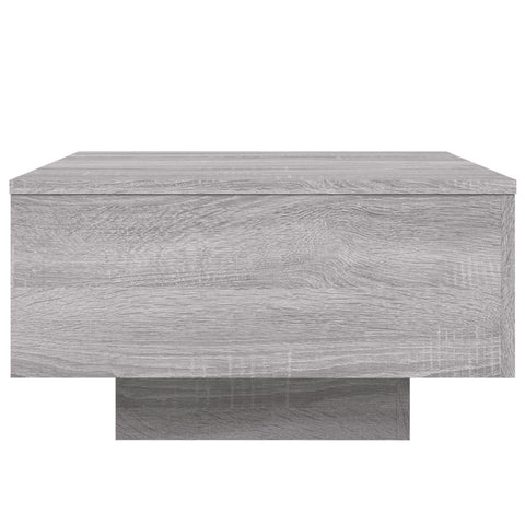 vidaXL Coffee Table Grey Sonoma 55x55x31 cm Engineered Wood