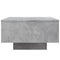 vidaXL Coffee Table with LED Lights Concrete Grey 55x55x31 cm