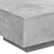vidaXL Coffee Table with LED Lights Concrete Grey 55x55x31 cm