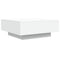 vidaXL Coffee Table White 80x80x31 cm Engineered Wood