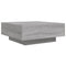 vidaXL Coffee Table Grey Sonoma 80x80x31 cm Engineered Wood