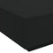 vidaXL Coffee Table with LED Lights Black 80x80x31 cm
