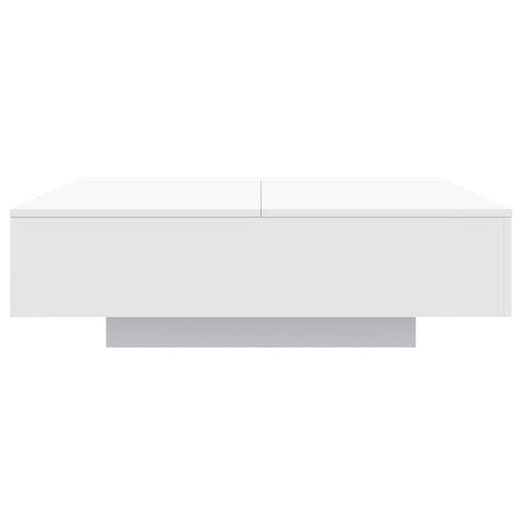 vidaXL Coffee Table White 100x100x31 cm Engineered Wood
